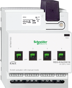 APC Schneider Schneider Electric Schaltaktor REG-K/4x230/16 MTN647593