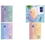 Oxford Collegeblock TOUCH, B5, liniert, Pastellverlauf 80 Blatt, 90 g/qm Optik Paper+, dickes, extraweißes - 1 Stück (400207025)