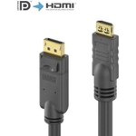 PureLink PI5110-100 Videokabel-Adapter 10 m DisplayPort HDMI Schwarz (PI5110-100)