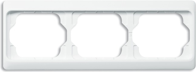 Busch Jaeger 1754-0-3021 Wandplatte/Schalterabdeckung Weiß (1754-0-3021)