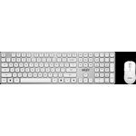 MSI FORGE K210 Wireless Keyboard-Maus-Combo White DE QWERTZ nachladbar