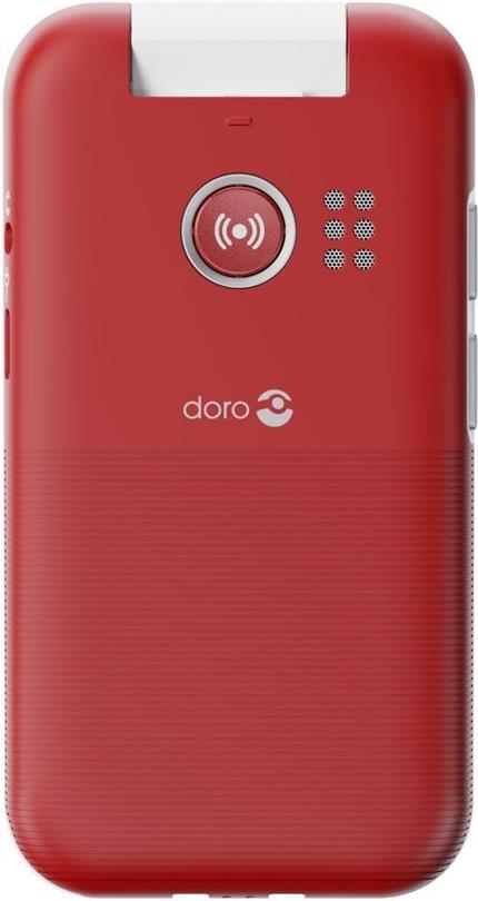 Doro Leva L30 4G Großtastenklapphandy 2,8" Rot/weiß