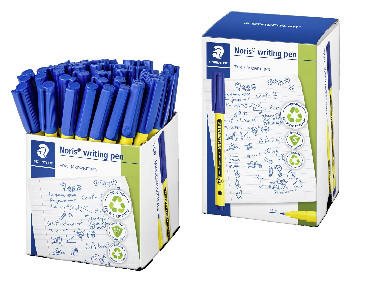 STAEDTLER Noris Fineliner 0,6 mm Blau