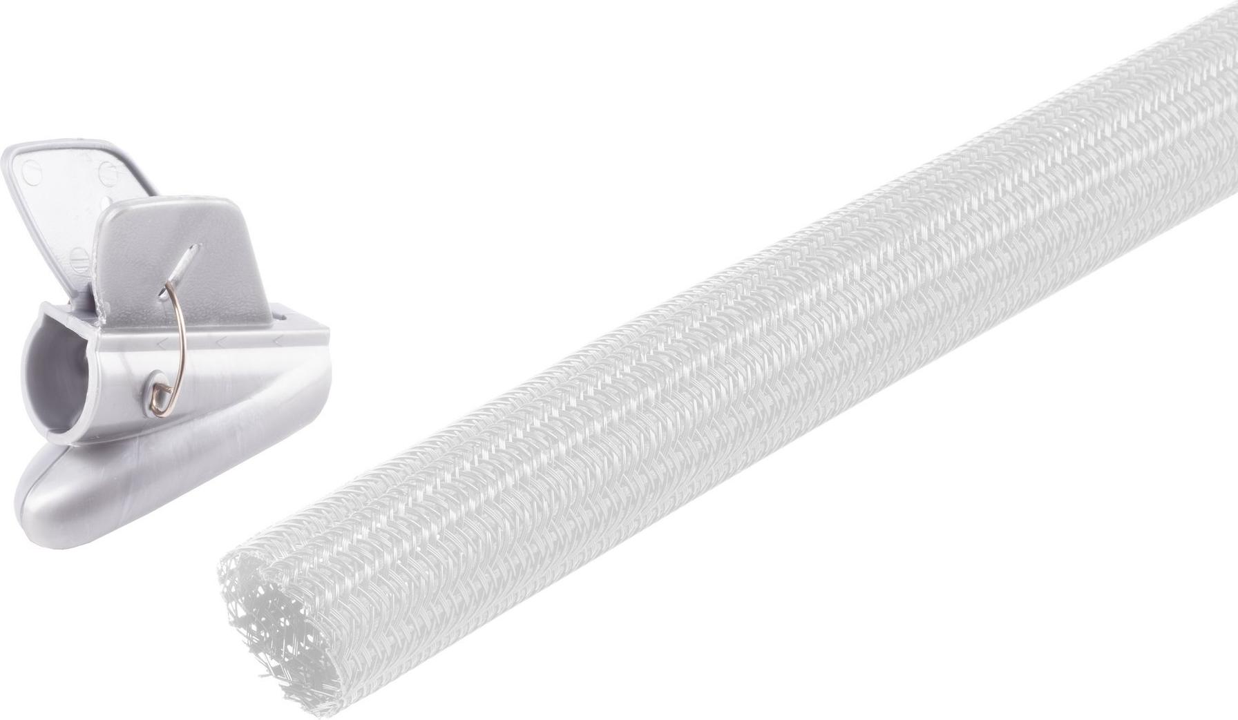 shiverpeaks ®--Flexibler Kabelkanal Set, 25mm, weiß, 3,75m (BS18-36376)