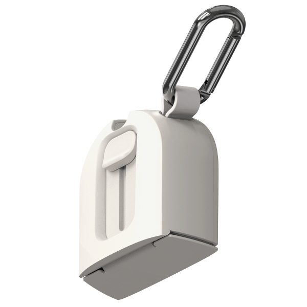 iOttie Treker MagSafe Travel Mount mit Magnetring-Adapter Weiß