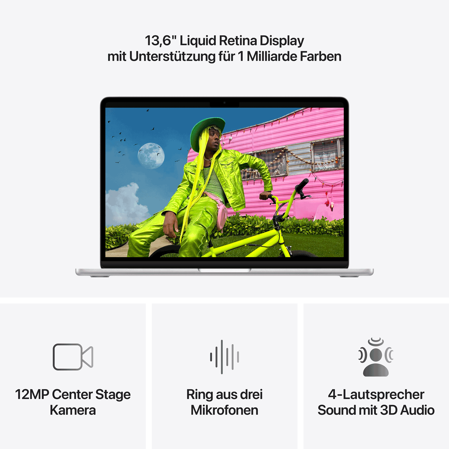 Apple MacBook Air 13" M5 Silber