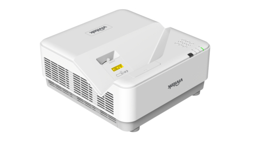 Vivitek DU775Z-UST Ultra-Short-Throw-Projektor 5000 ANSI Lumen DLP UHD 4K Weiß