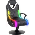 XROCKER Gaming Sessel schwarz LED-Beleuchtung/2.1 Soundsystem (2023039)