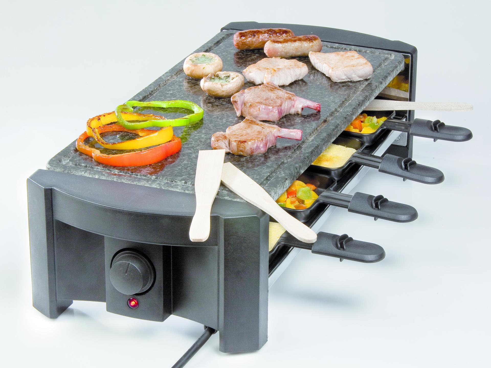 Domo DO9039G Grill Kamin Elektro 1300W Schwarz Barbecue & Grill (DO9039G)