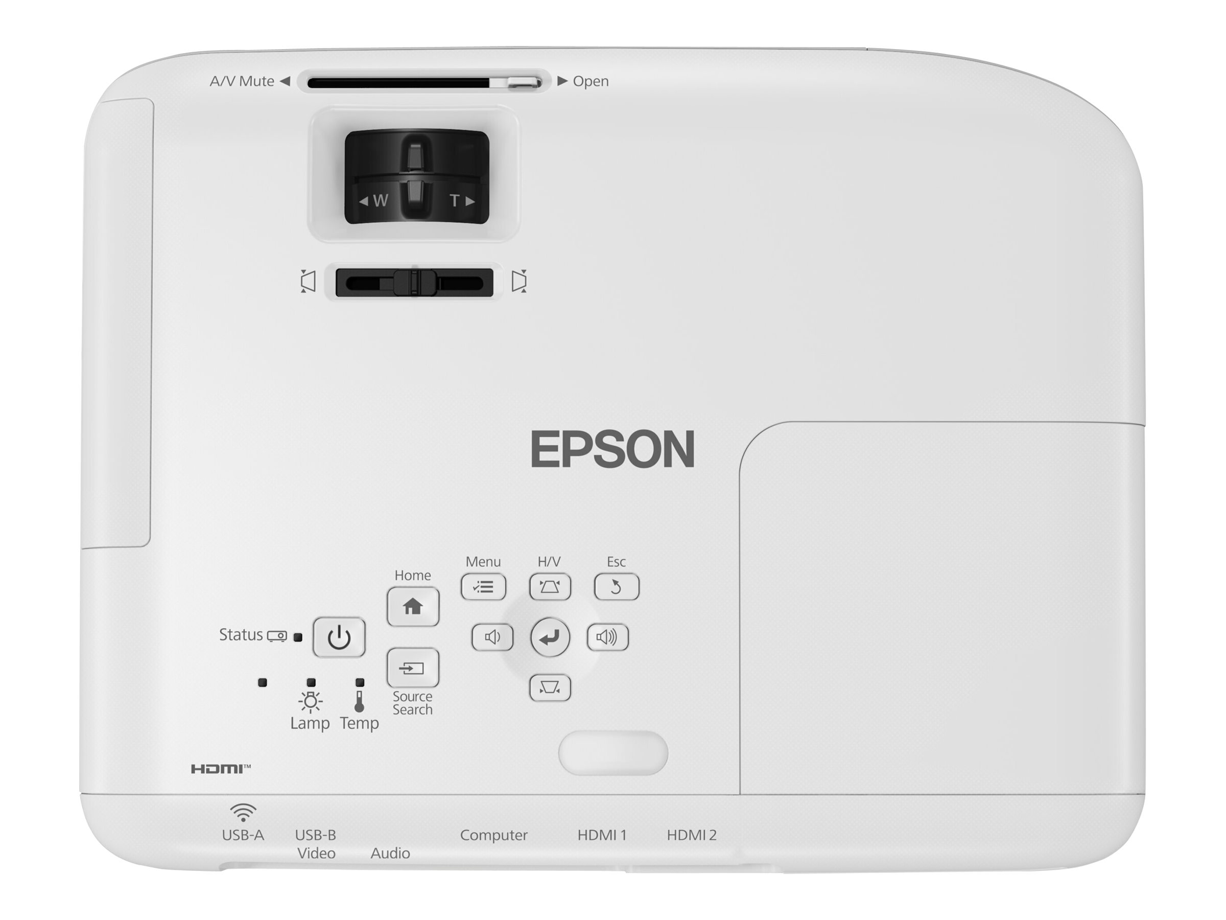 Epson EB-FH06 3500 lm 3LCD Full HD Beamer Weiß
