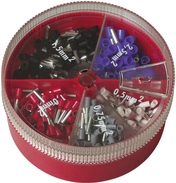 Cimco 187606 Aderendhülsen-Sortiment Teilisoliert 1 Set (187606)