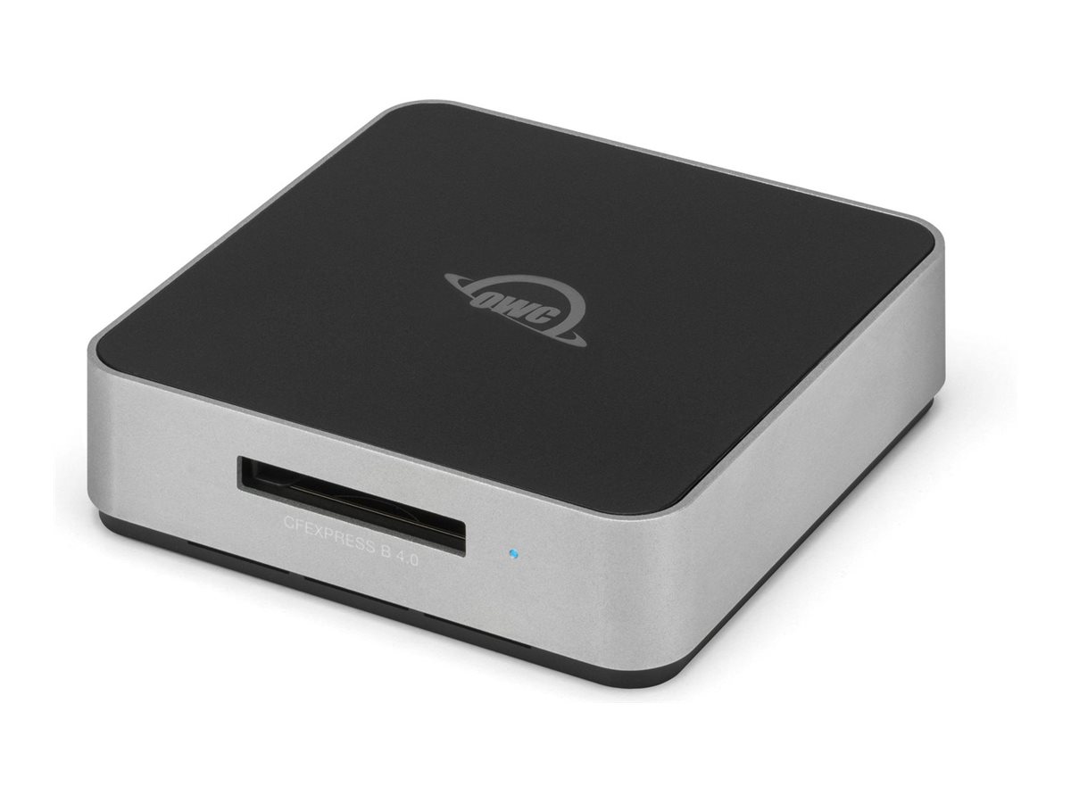 OWC Atlas USB 4.0 CFexpress Type B Kartenleser Schwarz, Grau