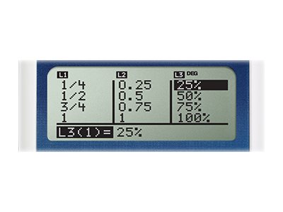 Texas Instruments TI-34 MultiView Wissenschaftlicher Taschenrechner Blau, Weiß