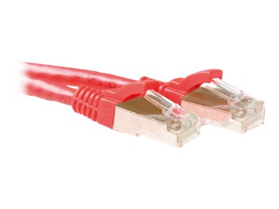 ACT Patchkabel Cat6a S/FTP (PiMF) LSZH 3 m Rot (RAL 3018)