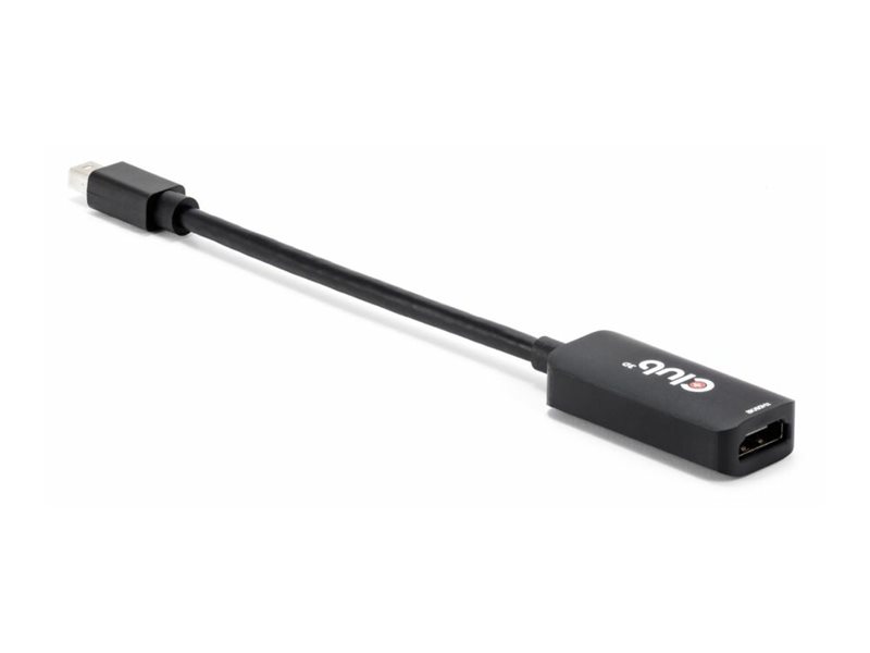 Club 3D CAC-1188 Mini DisplayPort 1.4 auf HDMI Adapter aktiv 8K 60 Hz Schwarz