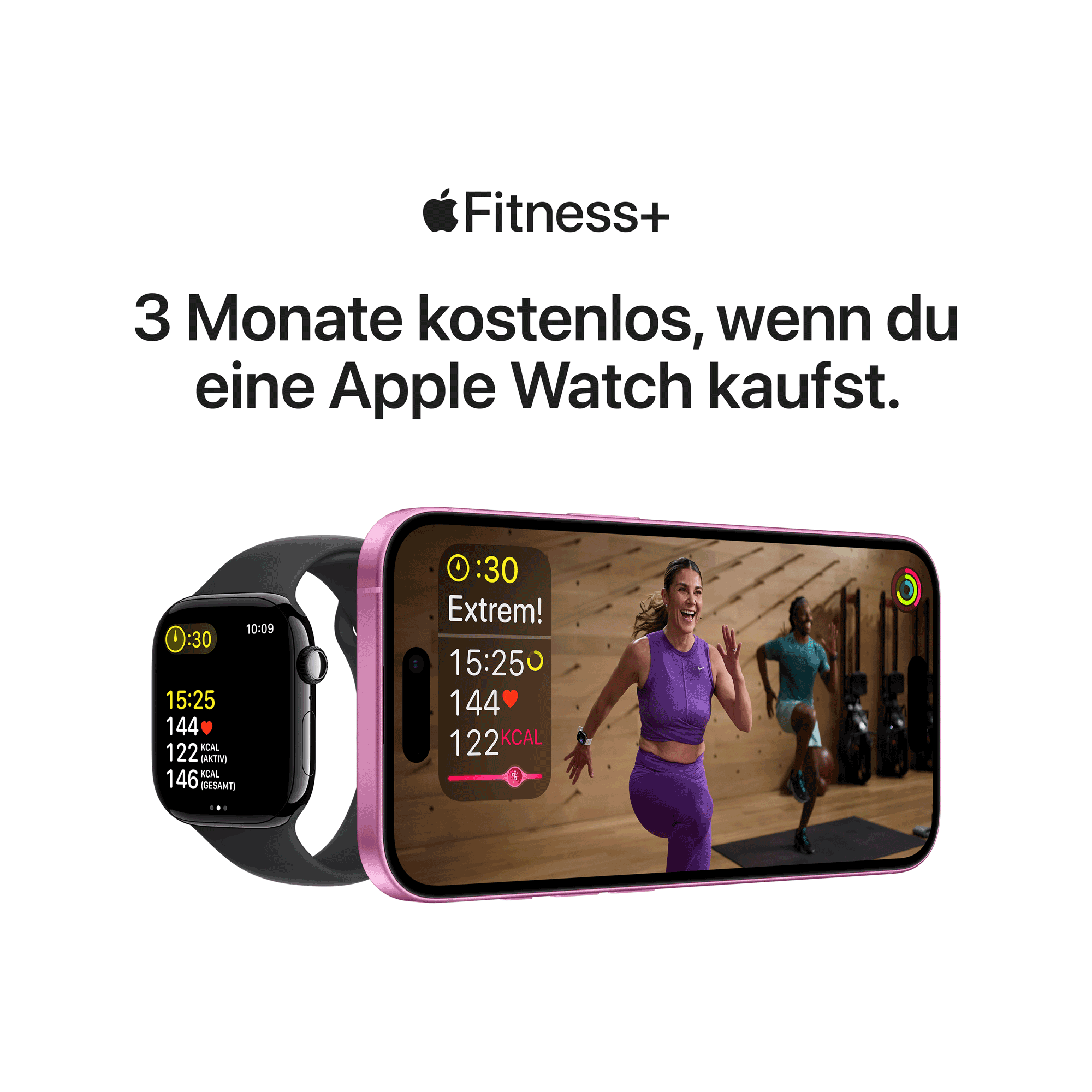 Apple Watch Series 10 (GPS + Cellular) 42mm 64 GB OLED Titan Schiefer