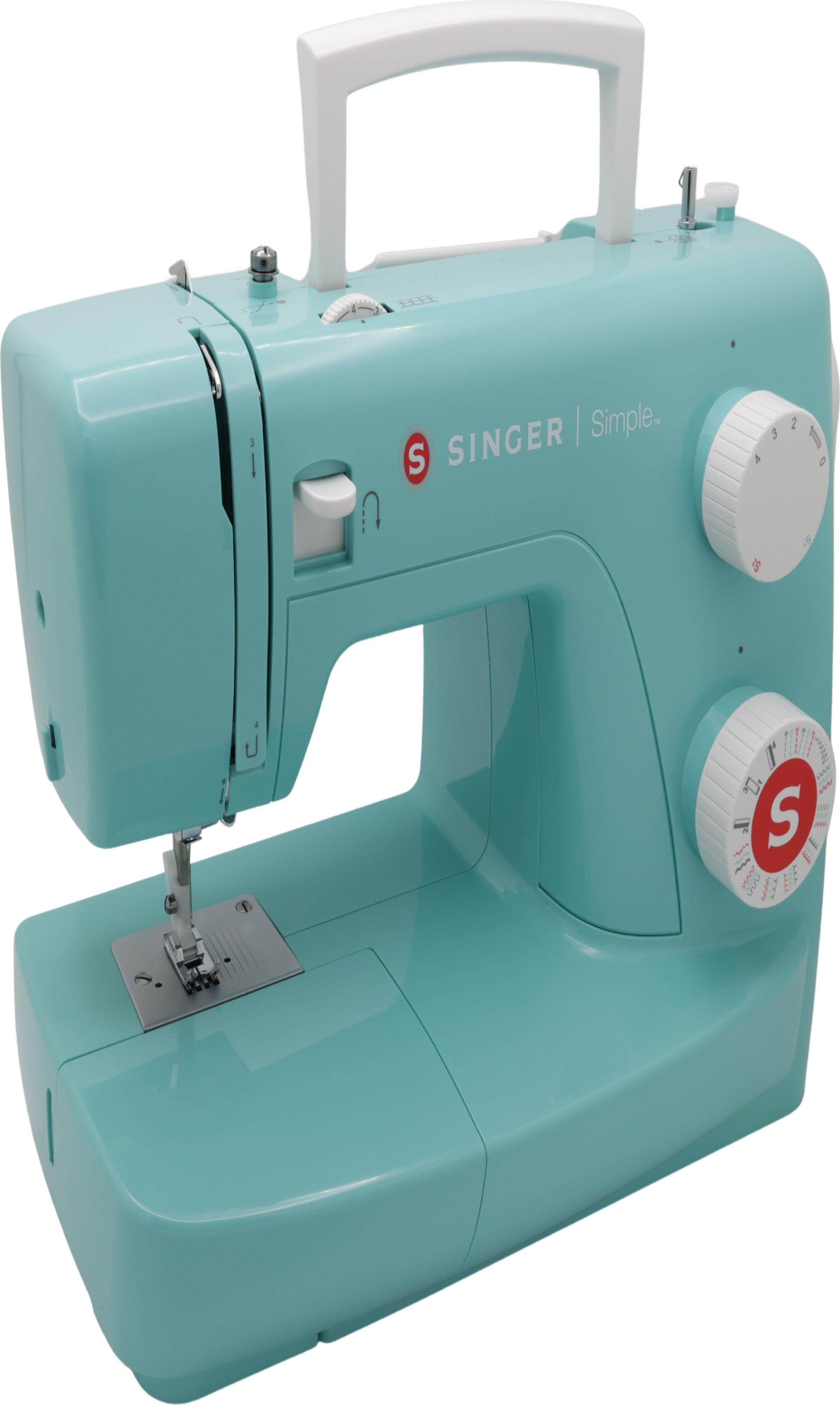 Singer Simple 3223G Nähmaschine 23 Stiche Türkis