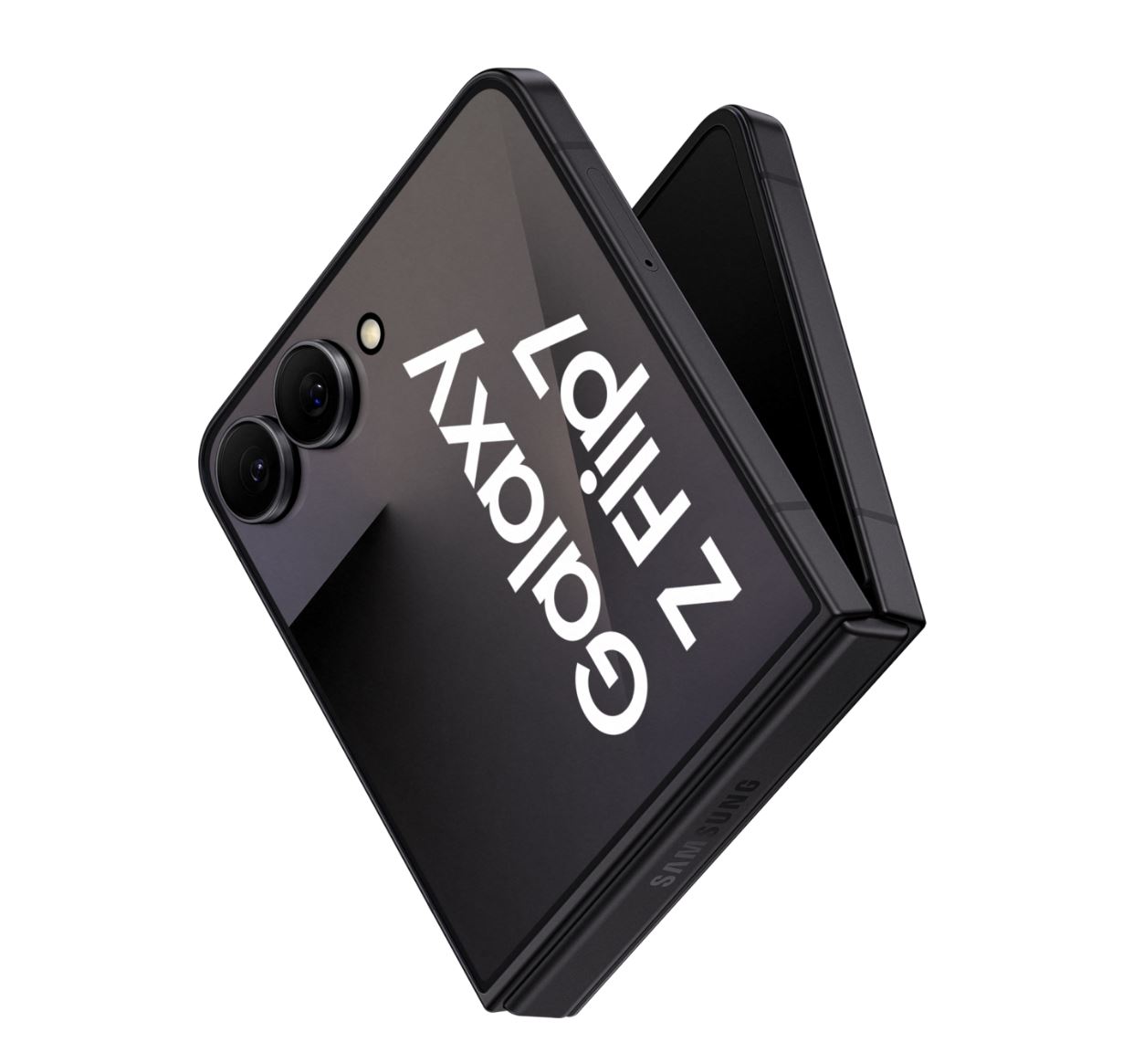 Samsung Galaxy Z Flip7 512GB Jetblack 17,41cm (6,9") OLED Display, Android 16, Dual-Kamera, Faltbar [Energieklasse B] (SM-F766BZKHEUB)