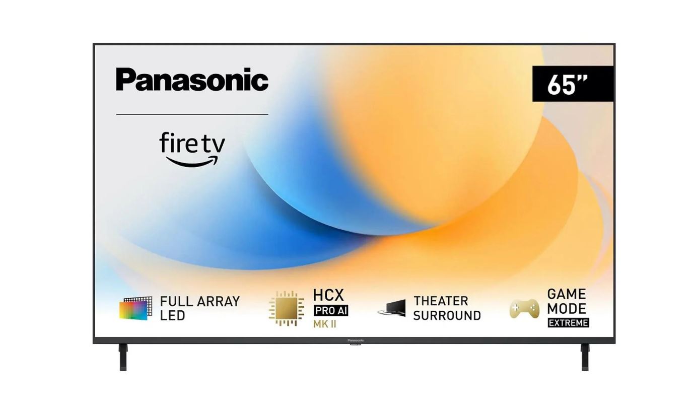 Panasonic TV-65W90AE7 164cm 65" 4K Full-Array-LED 144 Hz Smart TV Fernseher [Energieklasse G] (TV-65W90AEG)