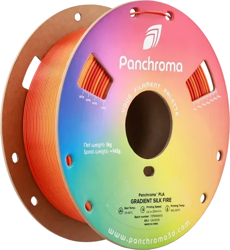 POLYMAKER Panchroma PLA 1,75mm Gradient Silk Fire 1kg 3D-Drucker-Filament