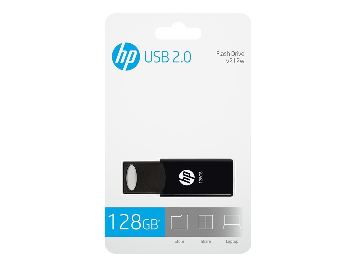 HP v212w 128 GB USB-Stick Schwarz