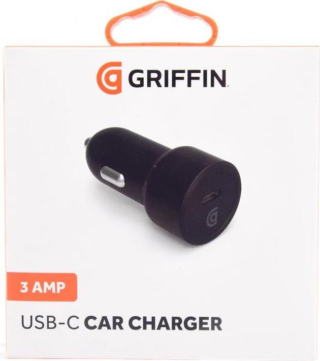GRIFFIN - KFZ Auto Ladegerät - USB-C - 15W 3A (GP-021-BLK)