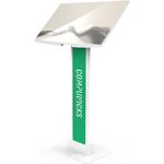 Compulocks Brandable VESA Floor Stand for Screens Up to 32 Inches (140WLBPW)