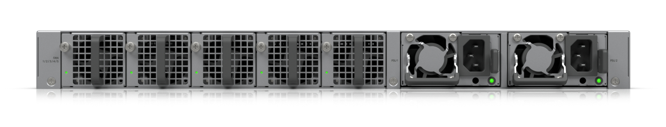 Ubiquiti UniFi Enterprise Campus Aggregation Switch 48x 25G SFP28 + 6x 100G QSFP28 Layer 3 managed Silber