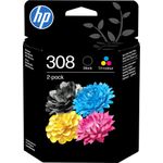 HP Inc. HP/InkHP 308 BK/Tri-Color Ink Cartridge (6L6S6UE#LS1)