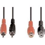 e+p B 98/10 10m 2 x RCA 2 x RCA Schwarz - Rot Audio-Kabel (B 98/10)
