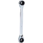 KS TOOLS 10,20cm (4") 1 GEARplus Doppel-Ratschenringschlüssel, umschaltbar, 8x9x10x11mm (503.4541)