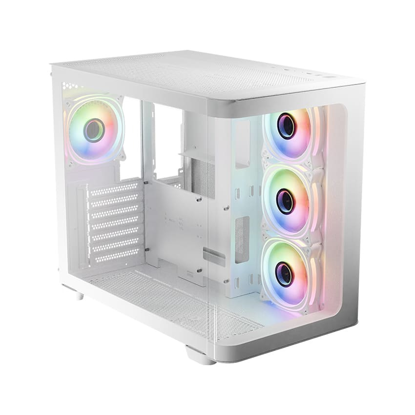 LC-Power LC Power Gaming 8001W Pro-Storm Light Mid Tower ATX Weiß