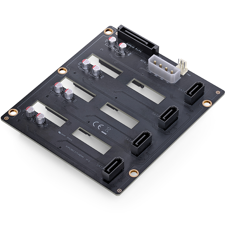 Jonsbo N4 NAS Micro-Tower Schwarz
