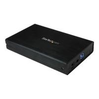StarTech.com Externes 3.5" SATA III SSD USB3.0 SuperSpeed Festplattengehäuse mit UASP für SATA 6GB/s (S3510BMU33)