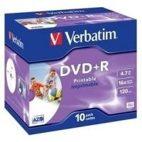 Verbatim DVD+R 4.7GB 16x - 10er Pack (43508)