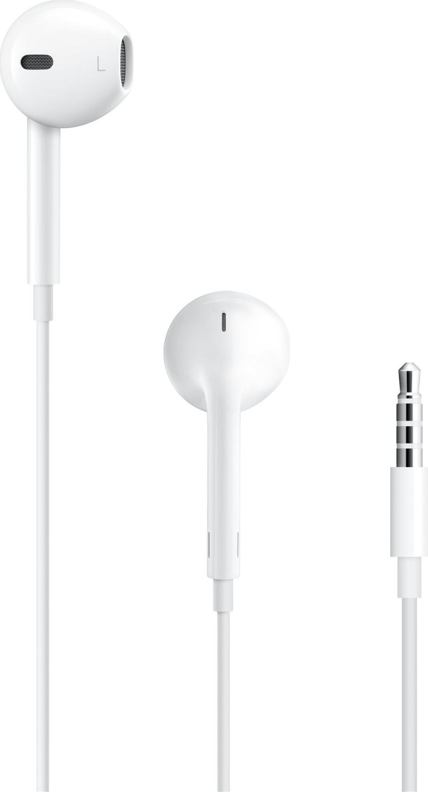 Apple EarPods In-Ear-Kopfhörer mit Mikrofon 3,5 mm Kabelgebunden Weiß