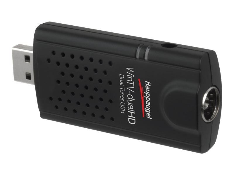 Hauppauge WinTV dualHD TV-Tuner DVB-C/T2/T USB Schwarz