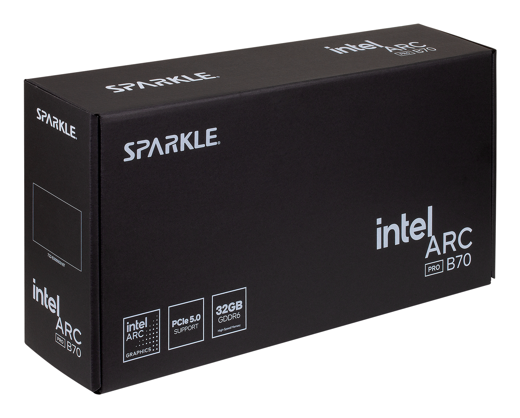 SPARKLE Arc Pro B70 Blower 32 GB GDDR6 Grafikkarte Schwarz