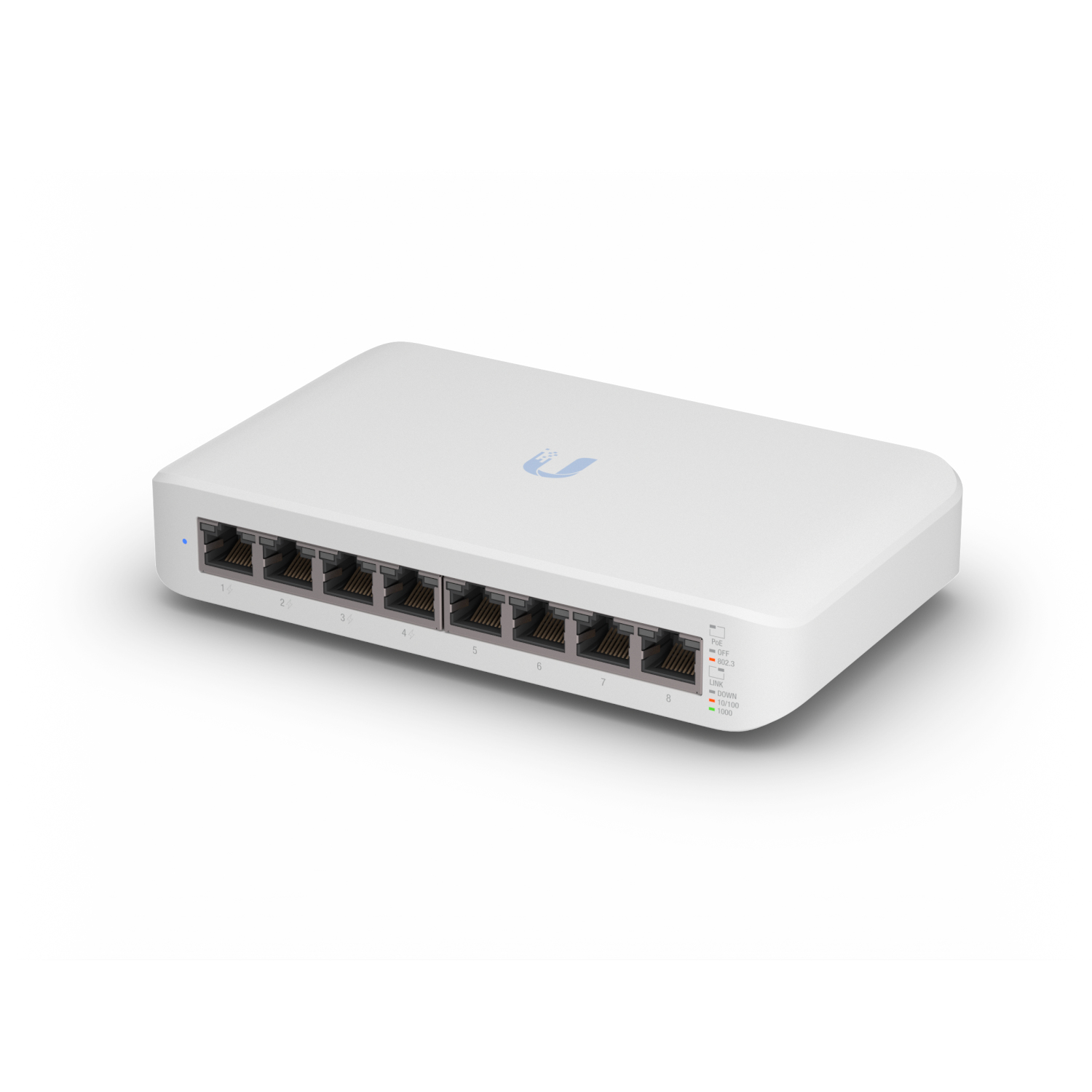 Ubiquiti UniFi Switch Lite 8 PoE 8x Gigabit 4x PoE+ Weiß