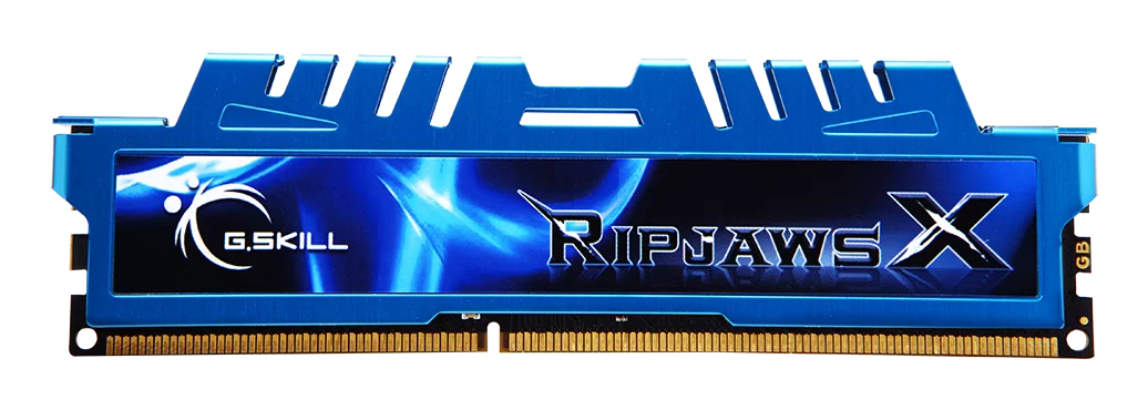 G.Skill Ripjaws-X F3-1600C9D-16GXM DDR3 Speicher-Kit 16 GB (2 x 8 GB) 1600 MT/s Blau