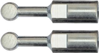 KS TOOLS Kugelkopf-Lageradapter-Set, 2-tlg., Ã˜ 6,0 mm (700.1505)