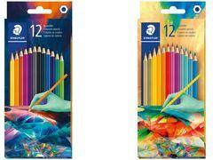 STAEDTLER Hexagonal-Buntstift Edition 2, 12er Kartonetui sechseckig, Minenstärke: 3,0 mm, mit hellen Farbtönen, - 1 Stück (175C12E2-2)