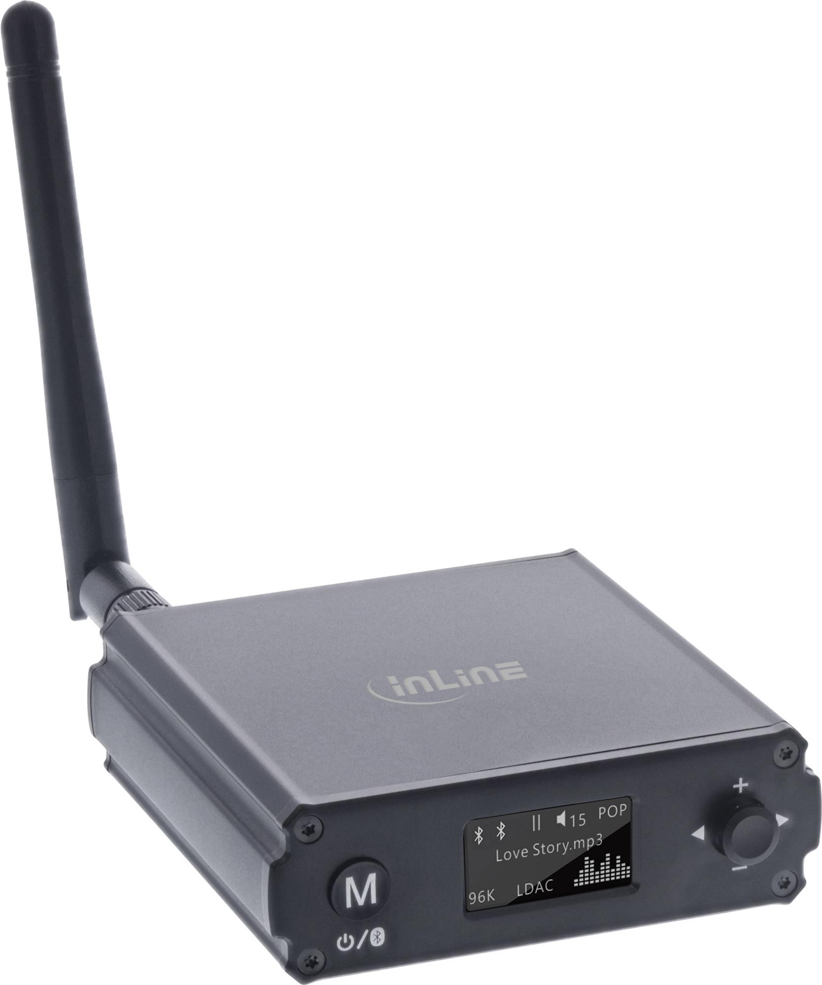 InLine Bluetooth 5.1 HiFi-Receiver & USB DAC (99209M)