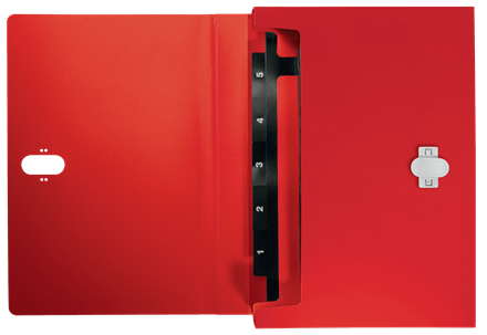 Leitz 46240025 Aktenordner Polypropylen (PP) Rot A4 (46240025)