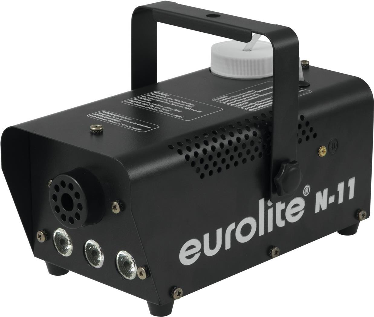 EUROLITE Nebelmaschine Eurolite N-11 LED HYBRID AM inkl. Befestigungsbügel, inkl. Kabelfernbedienung