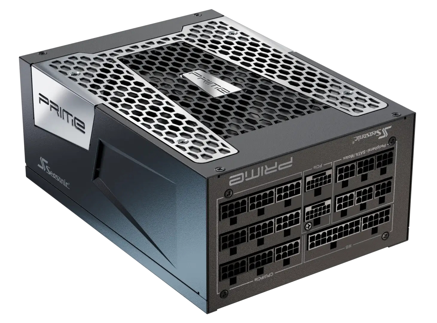 Seasonic Prime PX 2200 Netzteil 2200 W ATX 3.0 Modular 80 PLUS Platinum Schwarz/Silber