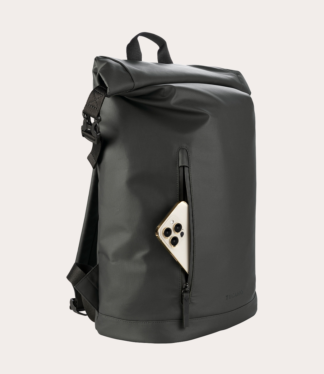 Tucano Rollo Rucksack 16" Schwarz