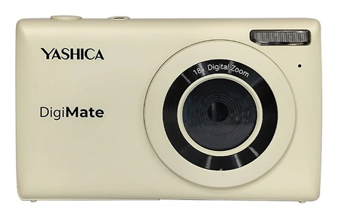 Yashica DigiMate 100 Kompaktkamera 64 MP 2,7" TFT 4K Weiß