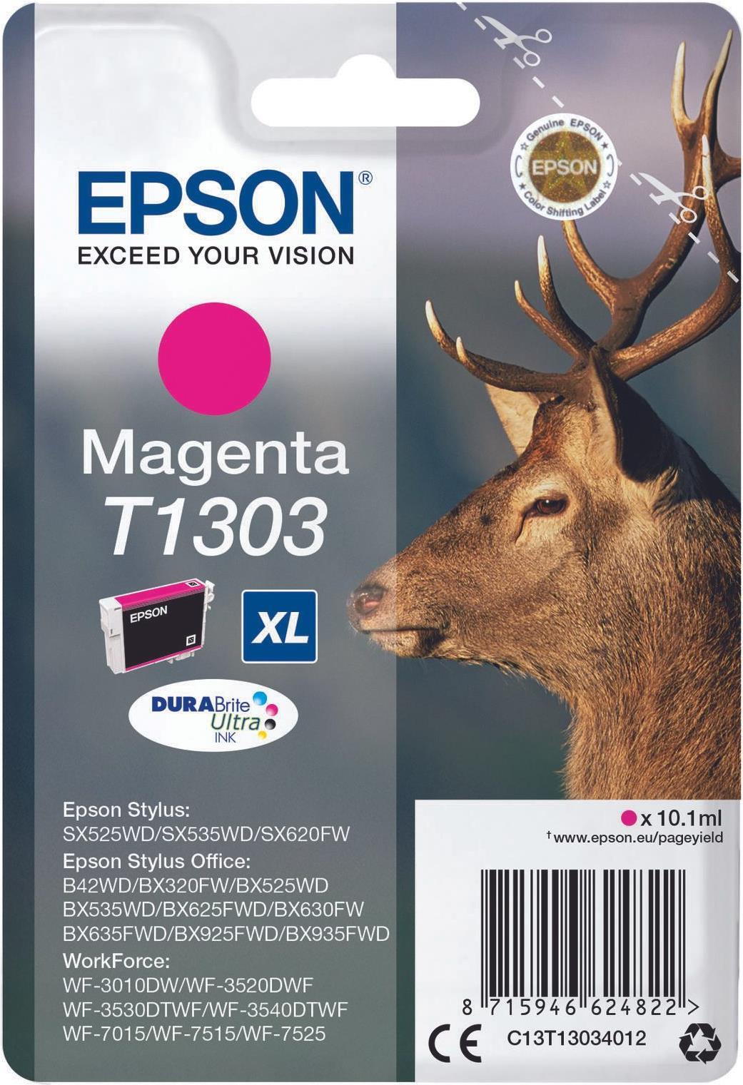 Epson Ink/T1303 Stag XL 10.1ml MG (C13T13034012)
