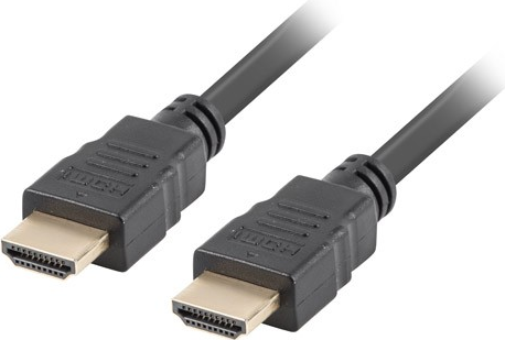 Lanberg CA-HDMI-11CC-0050-BK HDMI-Kabel 5 m HDMI Typ A (Standard) Schwarz (CA-HDMI-11CC-0050-BK)